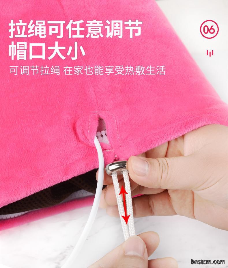 电加热艾灸帽 厂家批发草本头部艾灸热敷帽头疗家用美容院货源