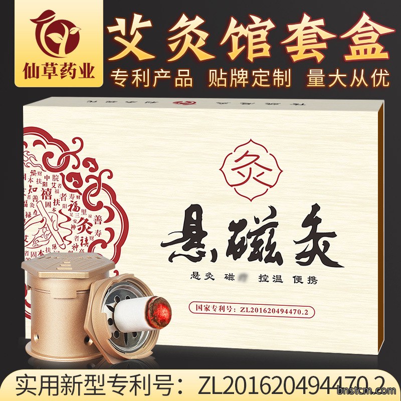 妙艾堂新款悬灸器 盒装家用便携百岁美容院艾灸套盒 悬灸艾灸盒