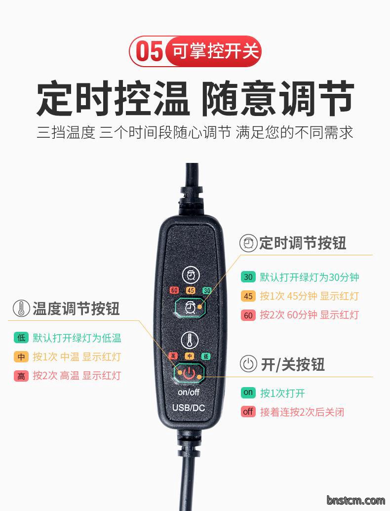 艾草枕头厂家批发 新款家用草本艾灸颈椎枕艾草枕 可电加热艾灸枕