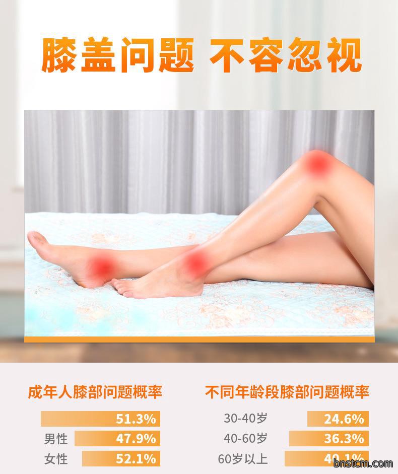 电加热艾绒护膝 老人护腰艾绒艾草老寒腿护膝 保暖冬季产品护膝宝
