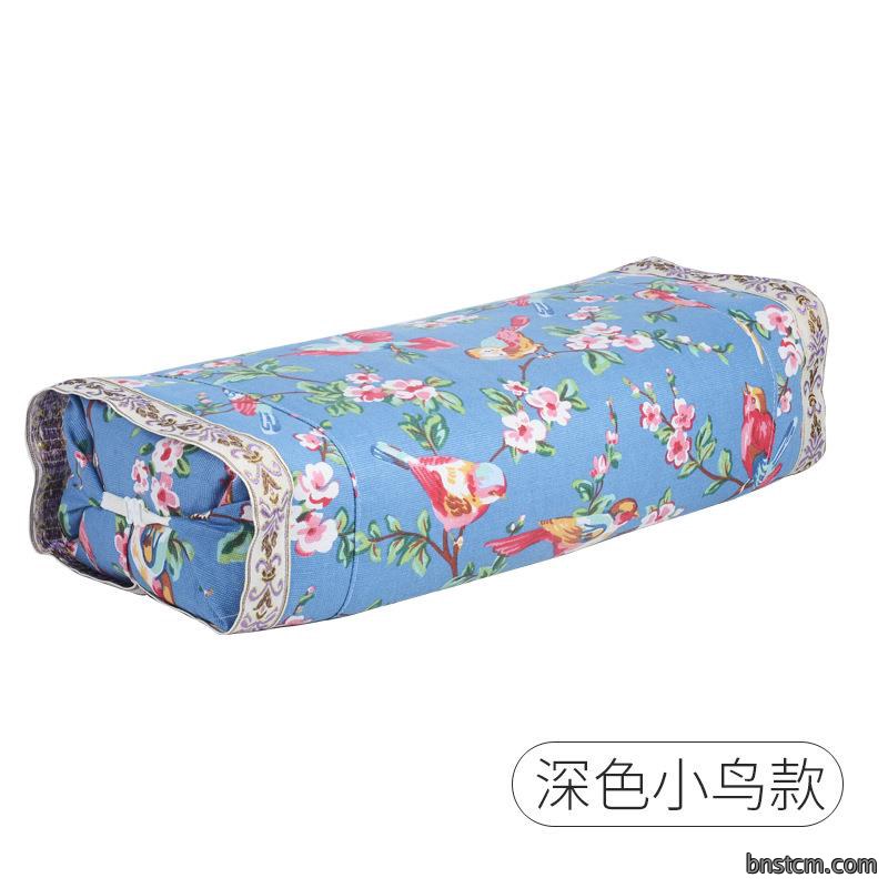 厂家批发艾草枕头 艾绒颈部多功能家用可拆洗护颈艾灸枕头颈椎枕