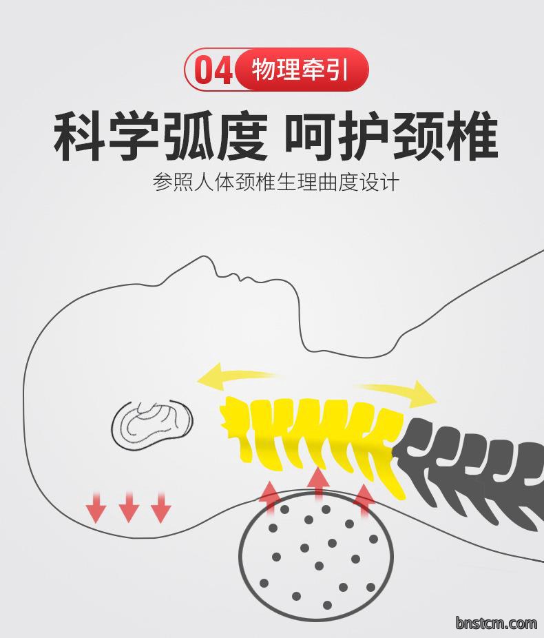 艾草枕头厂家批发 新款家用草本艾灸颈椎枕艾草枕 可电加热艾灸枕
